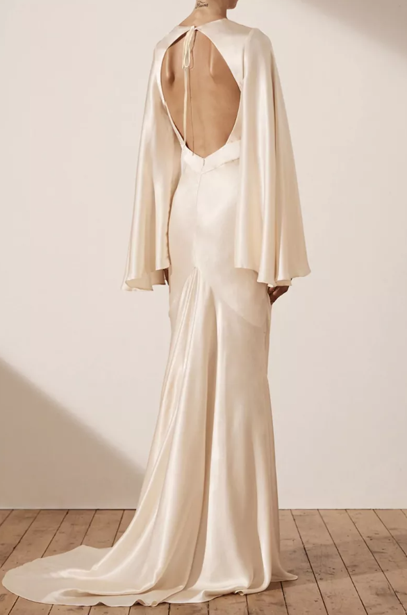 Image of Shona Joy La Lune Backless Maxi Dress