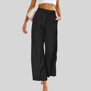 Black Tanner Trousers